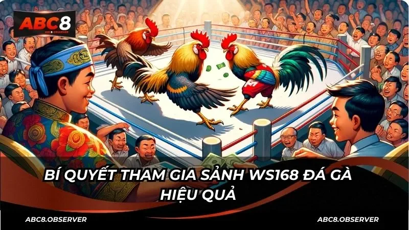 Bí quyết tham gia sảnh Ws168 đá gà hiệu quả